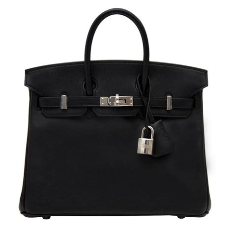 hermes 25cm black birkin swift|hermes birkin 25 for sale.